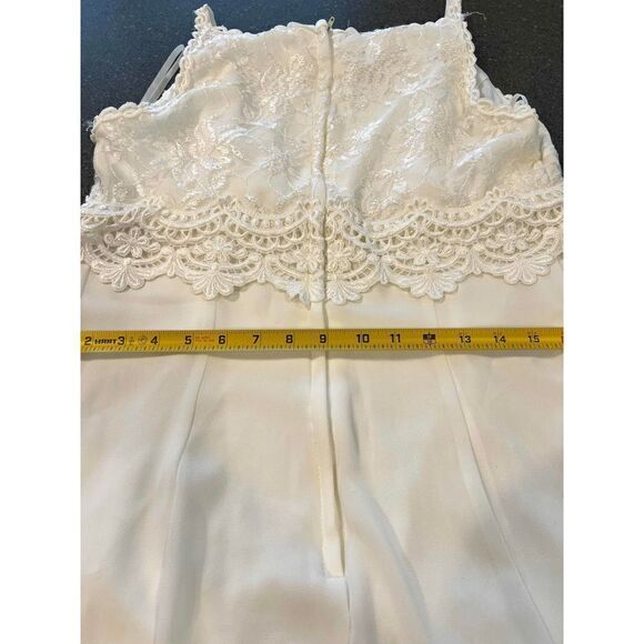 Vintage Scott McClintock Millennium 2000 Classic Satin Wedding Dress Size 14 - Picture 4 of 10